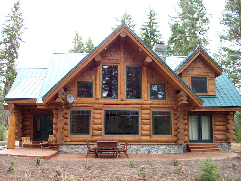 Loghouse Exterior Ouppsprefab